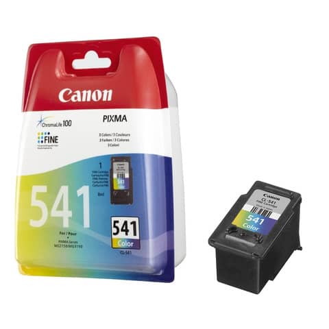 Cartuccia Inkjet Canon CL541 ciano, magenta e giallo - 5227B001